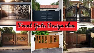 100 Front Gate Design Ideas to Elevate Your Home Entrance [upl. by Roshelle]