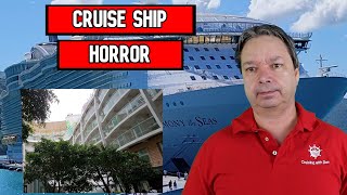 CRUISE SHIP HORROR AS 12 YEAR OLD FALL TO DECK BELOW [upl. by Nohtanoj]