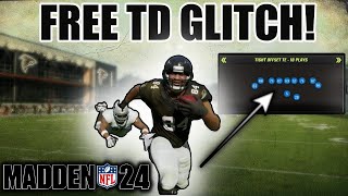 GLITCH THE DEFENSE FOR FREE TOUCHDOWNS BEST MADDEN 24 OFFENSE TIPS [upl. by Asilahs]