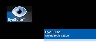 EyeSuite online registration [upl. by Reichert]