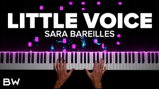 Little Voice From Original Series quotLittle Voicequot  Sara Bareilles  Piano Cover by Brennan Wieland [upl. by Lalise]