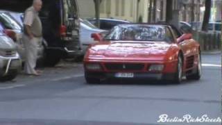 Ferrari 348TS w Capristo exhausts  HARD acceleraration [upl. by Kalagher]