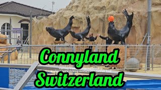 Connyland Switzerland  Kinder Achterbahn 🎢 [upl. by Wilfred402]