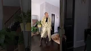 4 Easy Ways To Style A Trech Coat trenchcoat [upl. by Nirel]