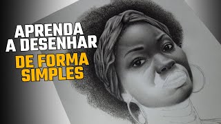 APRENDA DESENHO REALISTA DE FORMA SIMPLES [upl. by Batha]