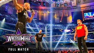 FULL SEGMENT — The Rock quotStone Coldquot Steve Austin and Hulk Hogan kick off WrestleMania 30 [upl. by Devi]