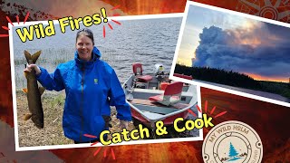 Outsmarting Wildfires Epic Trout Catch amp Cook Adventure  S2 Ep10 [upl. by Sayre]