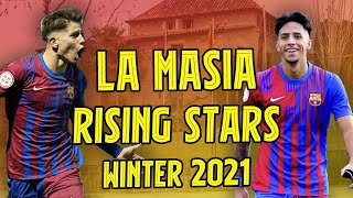 Who will Xavi call on next La Masia Rising Stars Winter 2021 [upl. by Yettie]