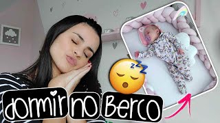 COMO FAZER O BEBÊ DORMIR NO BERÇO  by Carla Soares [upl. by Ado]