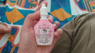 Nasomist Nasal drops । Instant relief from nose blockage in babies and toddler । [upl. by Auof]