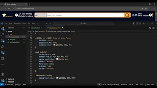 Frontend vscode HTML CSS javascript 06 CSS advanced selectors [upl. by Oicnecserc]