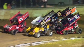 360 Sprint Car Feature  Freedom Motorsports Park  81024 [upl. by Kovar]