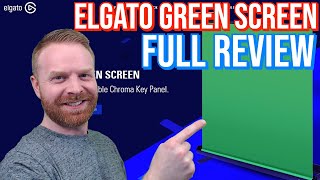 Elgato Green Screen Full Review Is it worth the price [upl. by Petite]