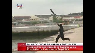 Falha do Drone da Marinha Portuguesa [upl. by Shirleen]