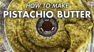 Easy Pistachio Butter Recipe  How to make a healthy nut butter at home  Mexican Cooking Academy [upl. by Aryas]