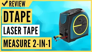 DTAPE Laser Tape Measure 2in1 Review [upl. by Darrel721]