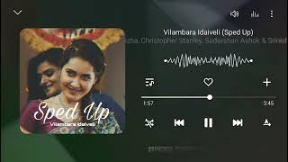 Vilambara Idaiveli Sped Up  Imaikkaa Nodigal  Reels Trending Song [upl. by Isobel]