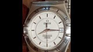 Omega Constellation Calendar Battery Replacement [upl. by Eramal]