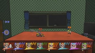 SSB4 Wario Final Smash 8 Players [upl. by Naerb546]