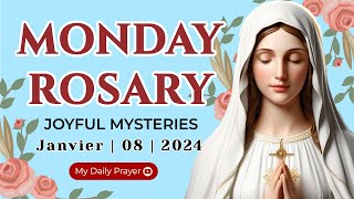 ROSARY TODAY❣️JOYFUL MYSTERIES❣️JANUARY 08 2024 HOLY ROSARY MONDAY  PRAY FOR GODS PROTECTION [upl. by Iow77]