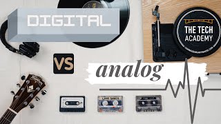 The Difference Between Digital and Analog Explained Simply for Beginners by The Tech Academy [upl. by Gavra]