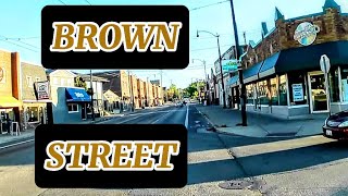 Cycling Vlog Of Brown Street In Dayton Ohio On A Friday Evening [upl. by Thorbert758]