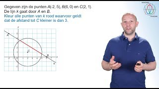 Cirkels amp afstanden  Wat is het binnen en buitengebied havovwo 2  WiskundeAcademie [upl. by Tnerual]