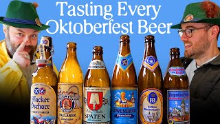 Drinking all six official Oktoberfest beers  The Craft Beer Channel [upl. by Sudnor101]