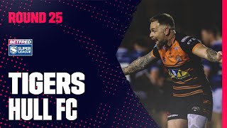 Highlights  Castleford Tigers v Hull FC Round 25 2023 Betfred Super League [upl. by Yojenitsirk]