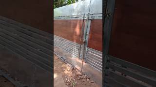 salading get fitting  steel gate design gate shortvideo👌 [upl. by Manup]