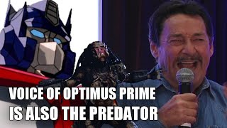 Voice of Optimus Prime is also The Predator vocalizations by Peter Cullen [upl. by Enyedy]