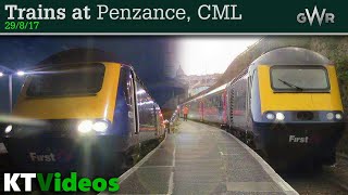 Trains at Penzance CML  29817 [upl. by Georgianne]