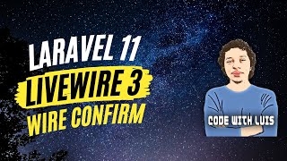 Laravel Livewire 3 Confirmar antes de Eliminar wireconfirm [upl. by Chrisse743]