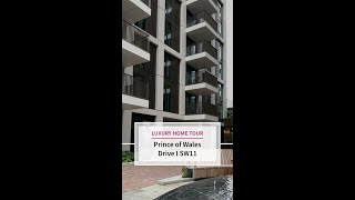 Luxury Interior Design for 2Bed Apartment  Darwin House Prince of Wales Drive SW11 Tour [upl. by Ley]