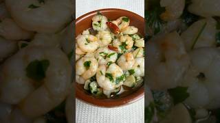 🦐GAMBAS AL AJILLO FÁCIL Y DELICIOSOGARLIC PRAWNS🦐 gambas cocina [upl. by Blanche52]