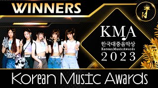 ALL WINNERS  20th KOREAN MUSIC AWARDS 2023 [upl. by Accalia]