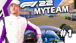 F1 22 MyTeam 1  ON COMMENCE LAVENTURE  DEJA DANS LES POINTS DydyLeVrai [upl. by Nerot796]