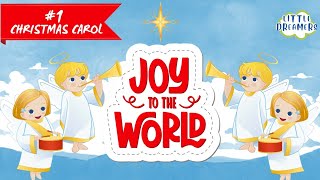 Joy to the World ⭐  Christmas Carols for Kids  Nursery Rhyme Singalong [upl. by Ellatsirhc]