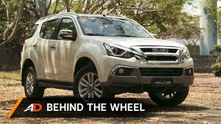 2018 Isuzu muX RZ4E 4x2 LSA Blue Power Review  Behind the Wheel [upl. by Ahsinaj]