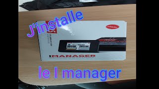 Jinstalle le Imanager dans le camping car [upl. by Siladnerb]