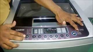 How to Use Fully Automatic Top Loading Washing Machine  Demo [upl. by Amahs]