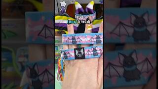 Packing Pride Bat Bracelets🏳️‍⚧️🦇transgender lgbtownedbusiness lgbtq bat at skyebluezcom [upl. by Yblok965]