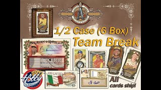 2024 Topps ALLEN amp GINTER 12 Case 6 Box Team Break 1 eBay 103024 [upl. by Anesor609]