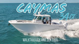 Checkout the latest catamaran to hit the water the Caymas 34CT [upl. by Nirroc]