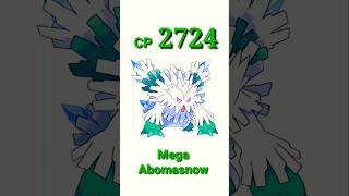 Mega Abomasnow ❄️ Destroy Grunt Badly 🔥  Pokemon Go 🌈 shorts [upl. by Eelyam]