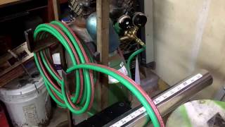 Replacing Oxy Acetylene Cutting Torch Hose [upl. by Efeek]