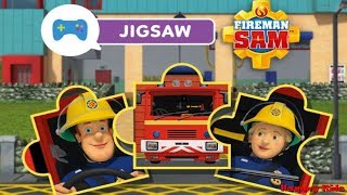 New Fireman Sam Jigsaw Game Gameplay for Kids [upl. by Aitahs332]