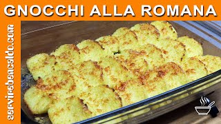 Come fare facilmente gli GNOCCHI ALLA ROMANA Favolosi [upl. by Shulins538]