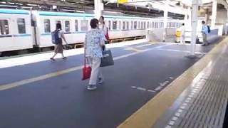 2019 中野駅高円寺駅 東西線の車両で Nakano to Koenji 190613 [upl. by Shirline729]