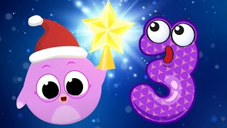 Ballons Surprises 🎈Spécial Noël 🎅  Compter en Anglais  Dessin Animé Pour Bébé [upl. by Namdor650]